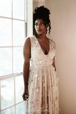 Floral Wedding Dress by Anna Skoblikova