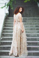 Floral Wedding Dress by Anna Skoblikova
