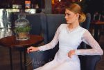 Chantilly lace Wedding dress by Anna Skoblikova
