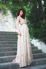 Floral Wedding Dress by Anna Skoblikova