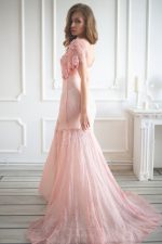 Light Pink Wedding Dress by Anna Skoblikova