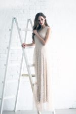 Trapeze Silhouette Wedding Dress by Anna Skoblikova
