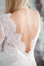 French lace wedding dress by Anna Skoblikova