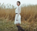 Straight & Short lace Wedding dress by Anna Skoblikova