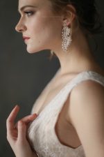 Tender mesh Wedding dress with slightly visible pattern - Image 7