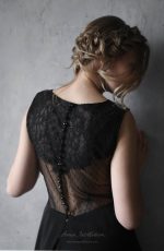 Black evening - Wedding dress - Image 5