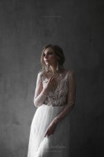 Weightless airy handmade Wedding dress - Image 4