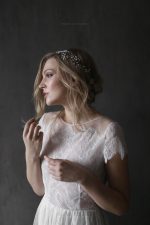 Cute short sleeve Wedding dress - Image 3
