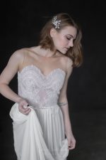 Ivory Silk Wedding Dress - Image 2