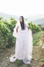 Delicate two-layered Wedding dress by Anna Skoblikova