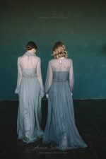 Luxurious Wedding dress from natural silk \ Anna Skoblikova \ 0127 \ Photo 6