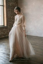 Two piece wedding dress by Anna Skoblikova