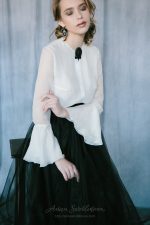 Black & white vintage wedding set - Image 4