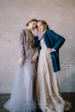 Dark-blue wool Wedding cardigan - Image 4