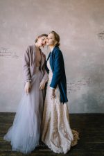 Dark-blue wool Wedding cardigan - Image 10