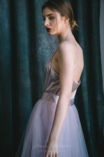 Wedding Natural silk body shirt on straps - Image 3