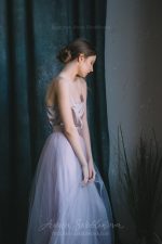 Wedding Natural silk body shirt on straps - Image 5