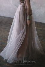 Dusty rose vintage wedding set with the silk blouse \ 0130 \ Anna Skoblikova | Photo 8
