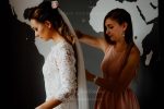 Transformer wedding dress with detachable skirt - Image 10