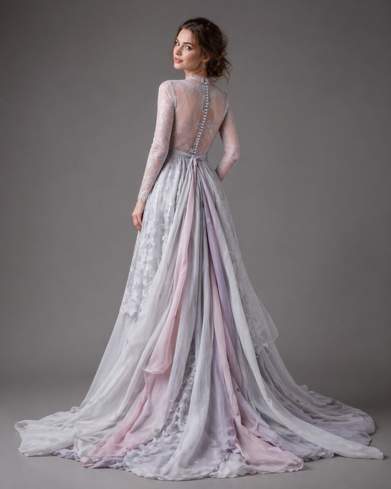 Blue Off the shoulder Wedding Dress by Anna Skoblikova blue-off-the-shoulder-wedding-dress-by-anna-skoblikova