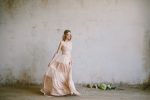 Boho beige wedding dress - Image 6