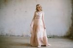 Boho beige wedding dress - Image 8