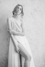 Two piece wedding dress from top and wrap skirt - Image 7