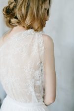 Two piece wedding dress from top and wrap skirt - Image 11