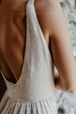 Sylvie - This shimmering chic jersey wedding dress is so shiny and luxurious \\ Anna Skoblikova