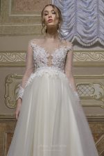 Angelina - This stunning wedding dress features the unique Haute Couture hand embroidery - Anna Skoblikova
