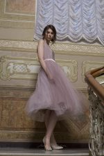 Elza - Marshmallow wedding dress with the touch of elegance