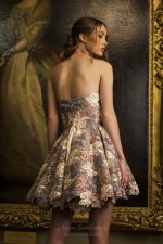 Beatrice - You will be fascinated by how beautiful this Italian textured lace is. It makes the evening dress amazing, out of ordinary - Anna Skoblikova