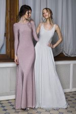 Sylvie - This shimmering chic jersey wedding dress is so shiny and luxurious \\ Anna Skoblikova