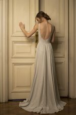 Sylvie - This shimmering chic jersey wedding dress is so shiny and luxurious \\ Anna Skoblikova