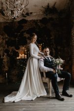 Pearl - Stunning author`s texture wedding dress \\ Anna Skoblikova