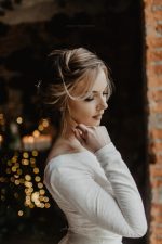 Pearl - Stunning author`s texture wedding dress \\ Anna Skoblikova