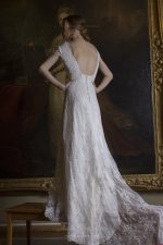 Euphoria - Fit and flare wedding dress \ Cap sleeve wedding dress - Image 2