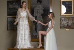 Photo 4: Elegant two layered wedding dress + floral embroidered detailing \\ Anna Skoblikova