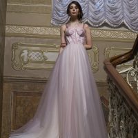 Pic 1: Wedding dress with designer Solstiss lace corset