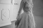 Long sleeve wedding dress - Enigma with Hand Embroidery - Image 11