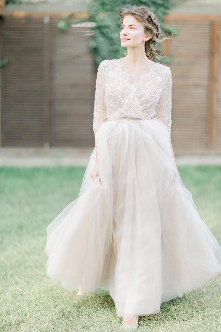 Simple wedding dress - Anna Skoblikova