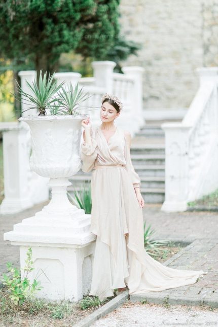 Boho wedding dress