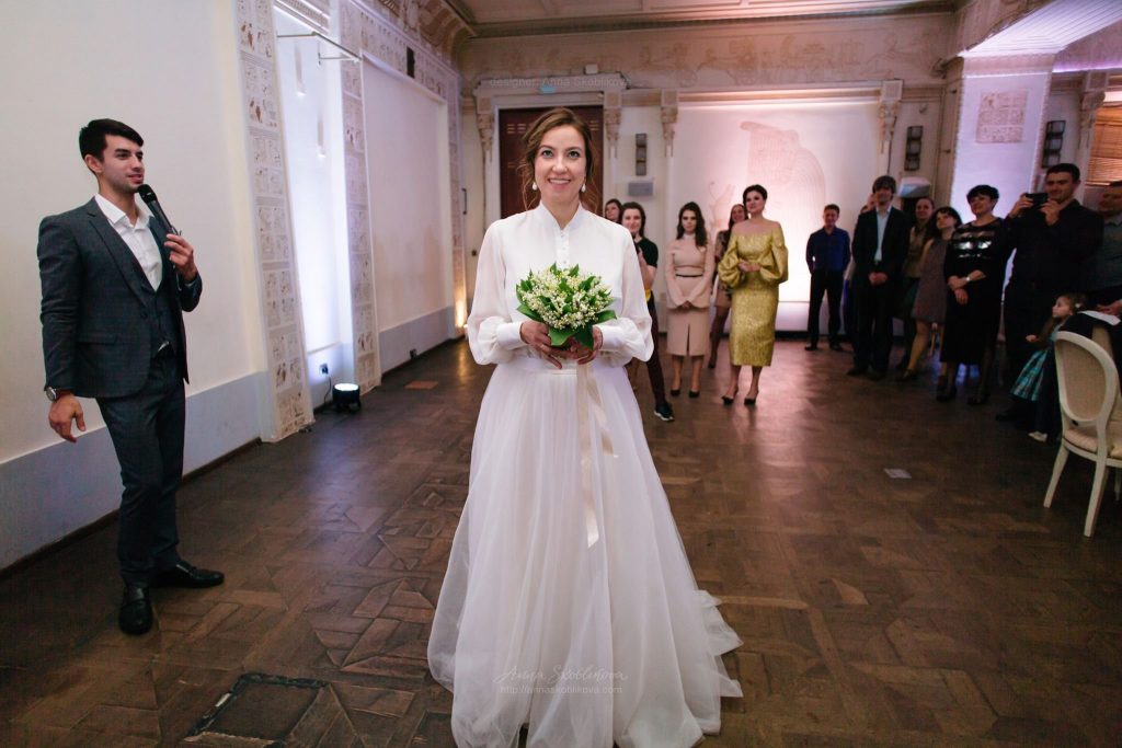 Not traditional wedding dress - Anna Skoblikova