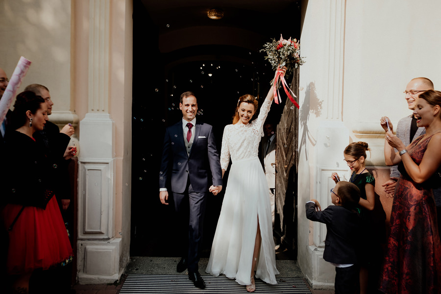 Macrame lace wedding dress by Anna Skoblikova