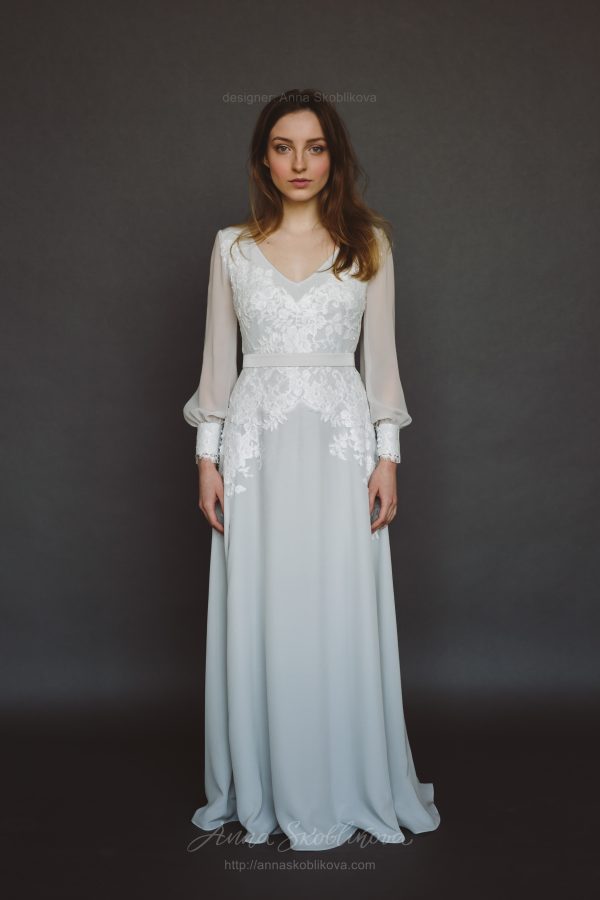 Bohemian wedding dress, Boho wedding dress - Anna Skoblikova