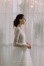Embroidered wedding dress - Anna Skoblikova