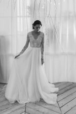 Embroidered wedding dress - Anna Skoblikova