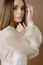 Puff sleeve wedding dress - Olimpia
