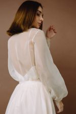 Transparent wedding dress - Olimpia
