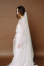 Silk wedding dress - Olimpia